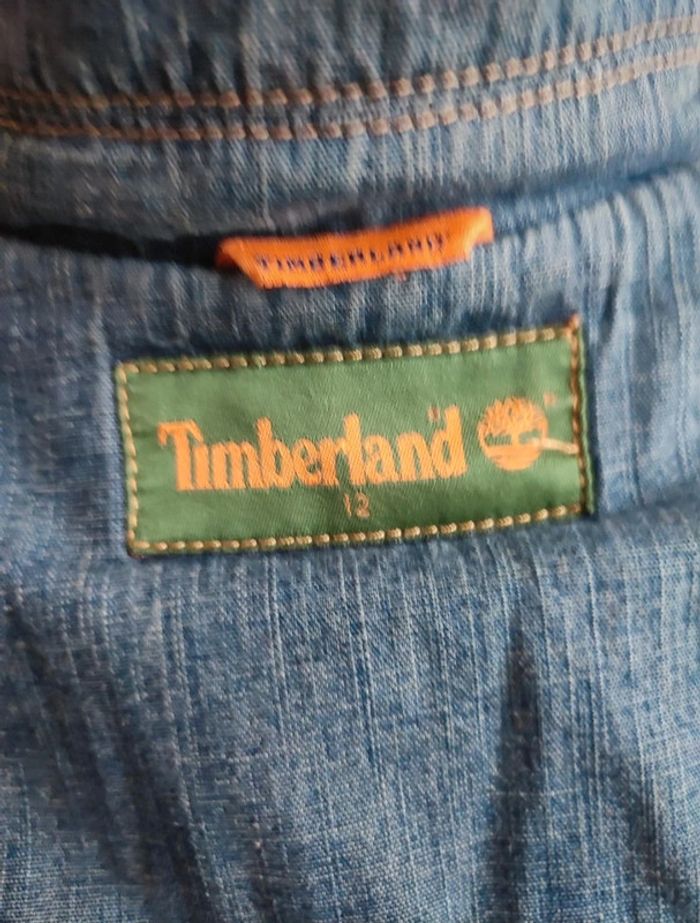 Veste en jean  Timberland - Taille 12 (équiv. M/L femme) - photo numéro 8
