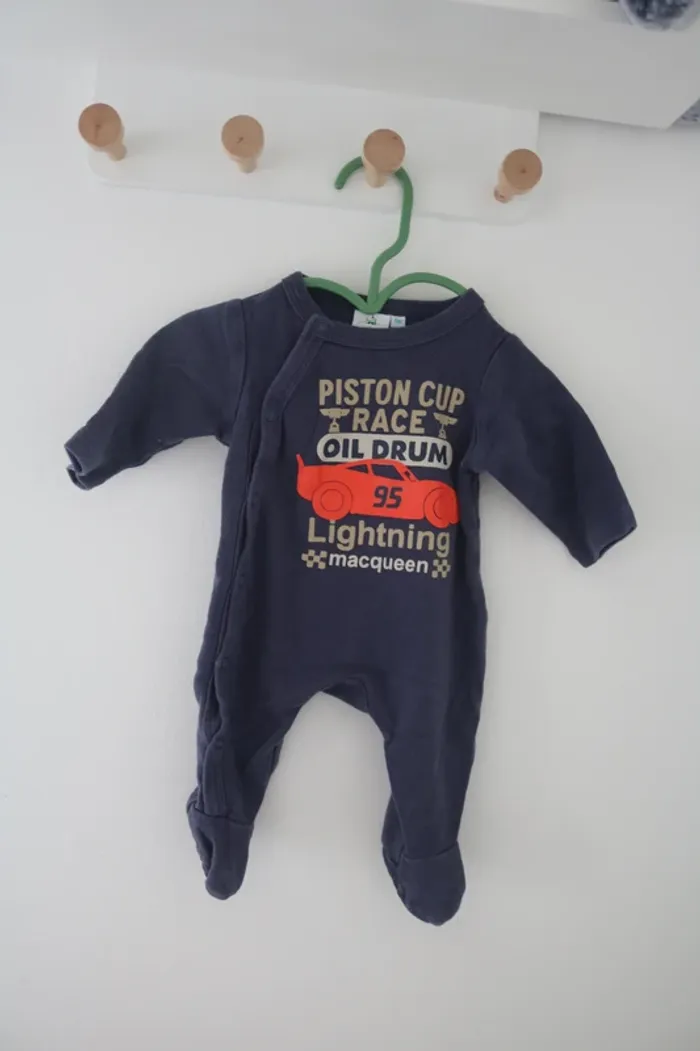 Lot pyjamas été/automne garçon 1 mois - photo numéro 4
