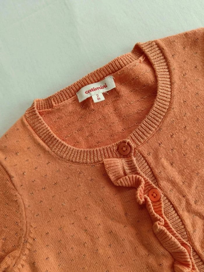 Gilet Corail Catimini 2 ans - photo numéro 2