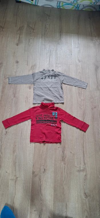 Lot 2 sous-pull 5ans