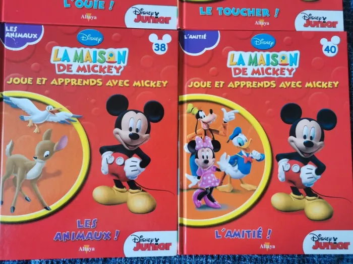 Lot de 4 livres La maison de Mickey - photo numéro 3