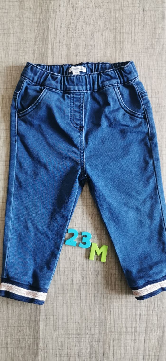 Jean coton Vertbaudet 24 mois