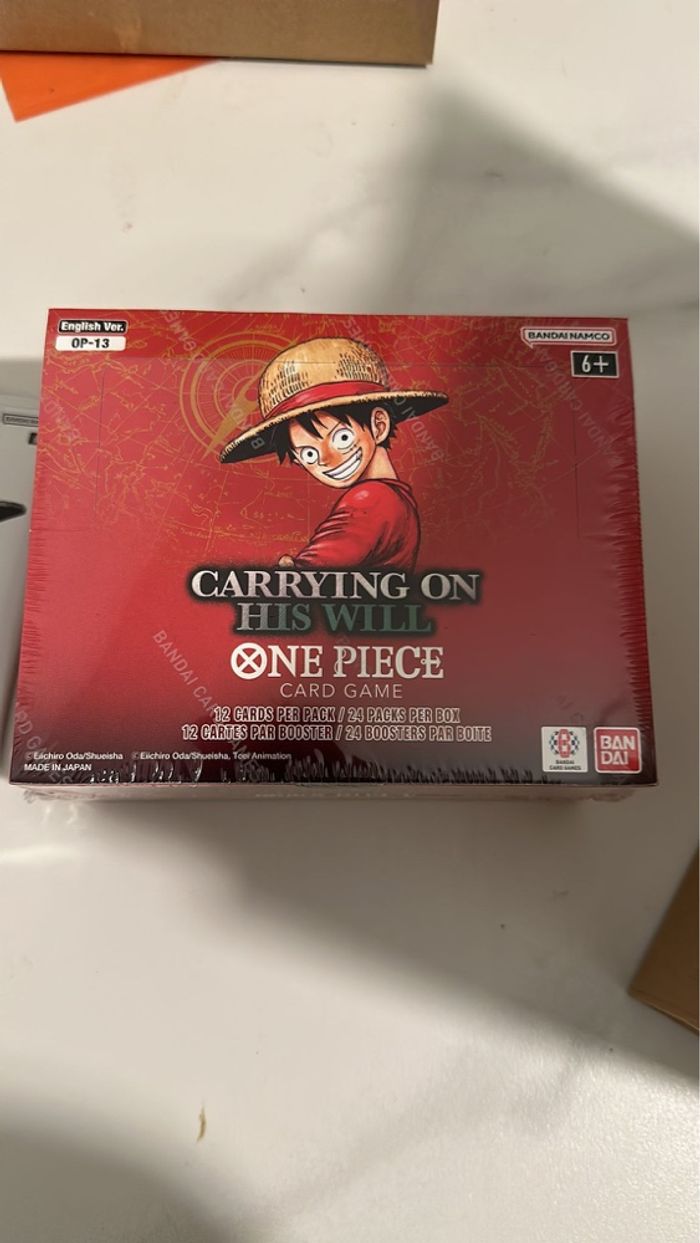 Display scellées One piece OP13 EN