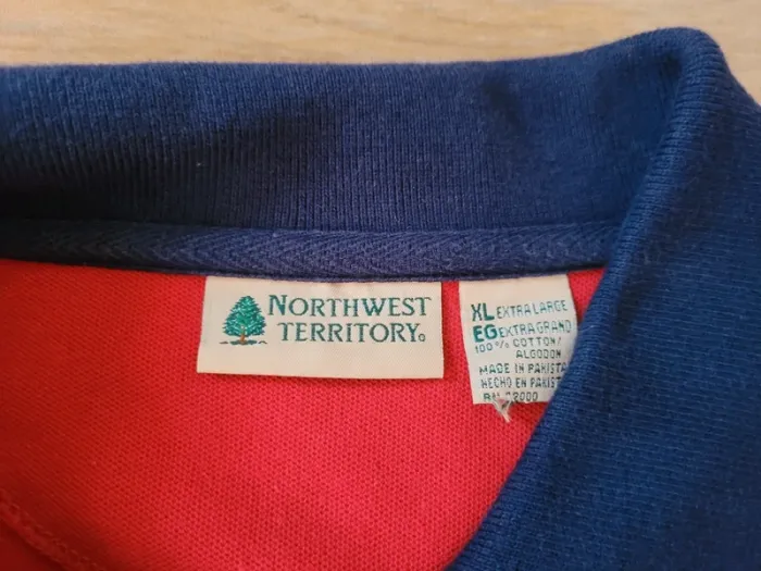 Polo - Northwest territory - Vintage - XL/XXL - photo numéro 2