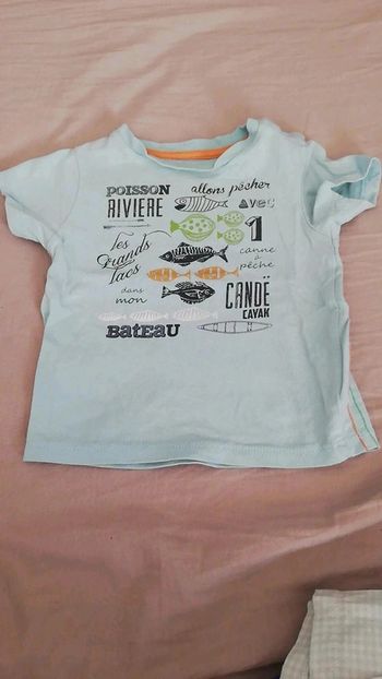 T shirt manches courtes cadet rousselle 6 mois