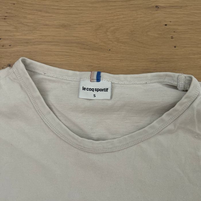 T shirt coq sportif blanc - photo numéro 2