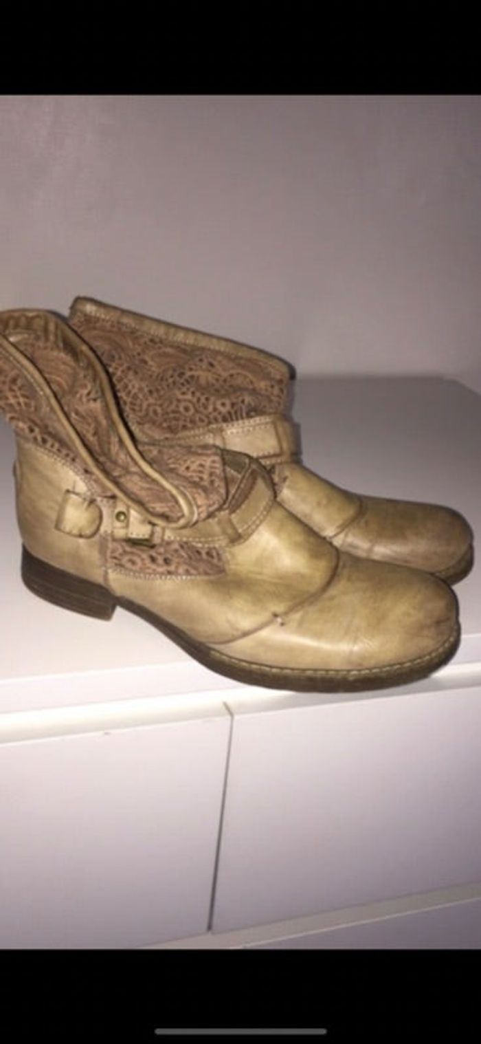 Boots marron