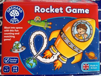 jeu rocket Game Orchard Toys Complet dès 4 ans / 2 joueurs minimum en Anglais