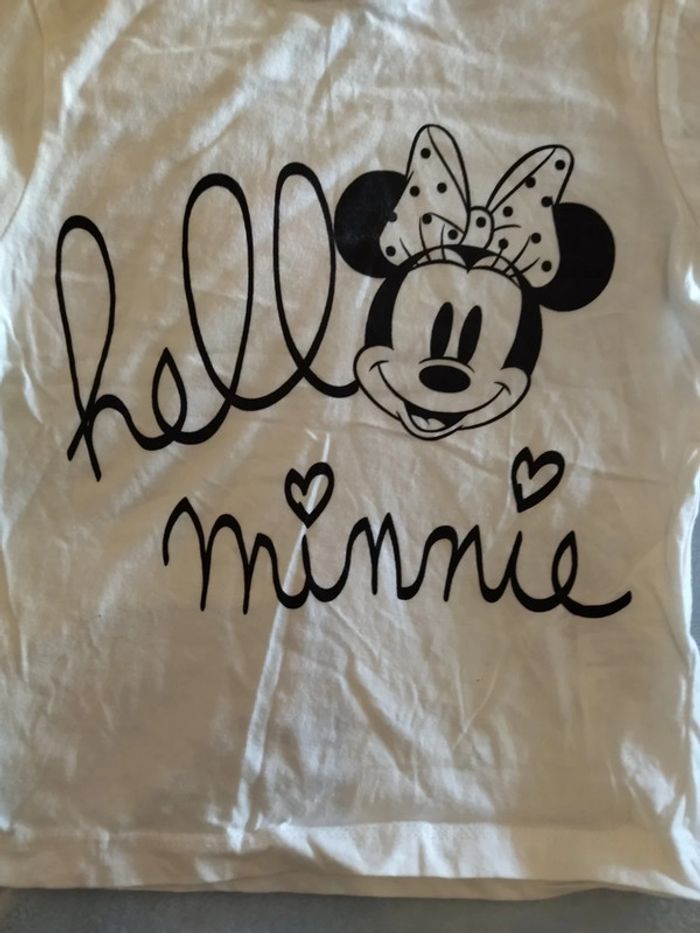 T-shirt Disney Minnie 24 mois - photo numéro 2