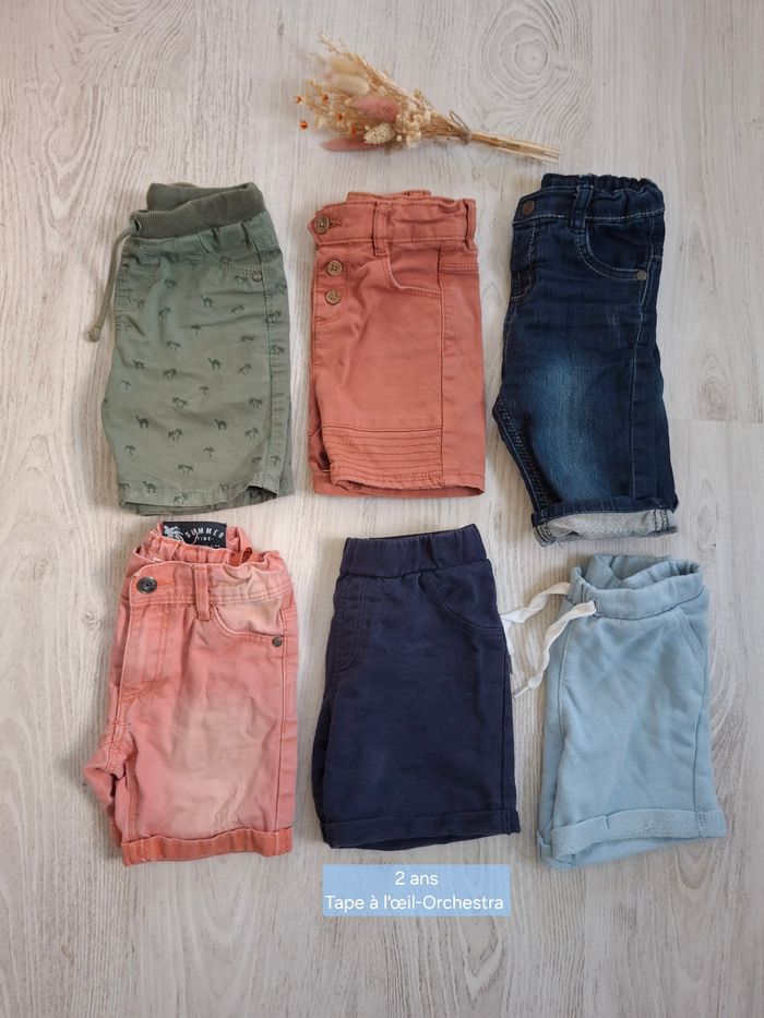 Lot/ensemble short garçon Tape à l’Oeil/TAO/Orchestra - 2 ans