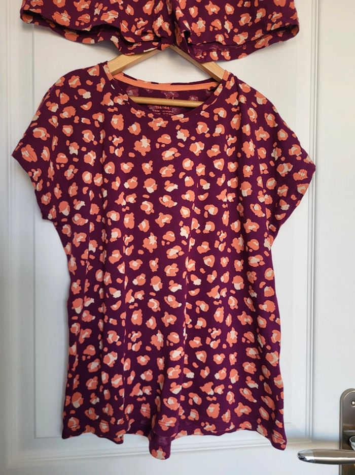 Pyjama 2 pièces short Pepperts 12 ans impeccable - photo numéro 2