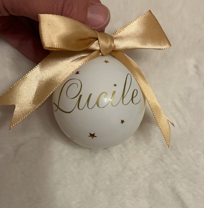 Boule de Noël personnaliser - photo numéro 3
