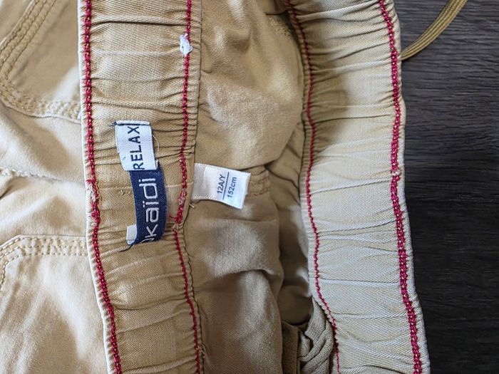 Short Cargo Okaïdi - Couleur Curry pour Enfant - photo numéro 3