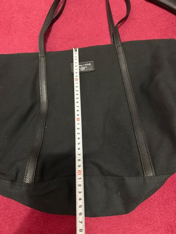 Sac noir tissus similicuir kendall +kylie neuf - photo numéro 4