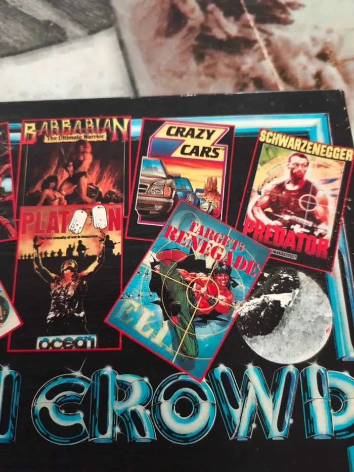 Coffret 6 jeux Vintage Amstrad Ocean - photo numéro 3