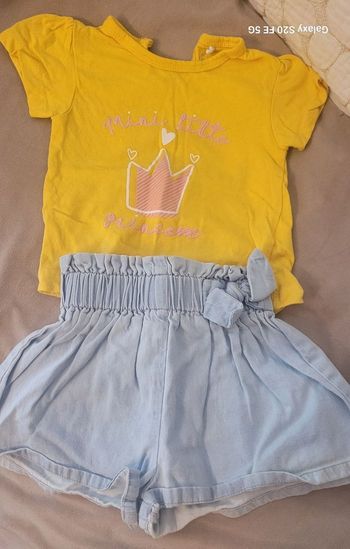 Ensemble bébé fille 6 mois 