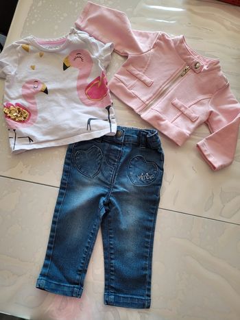 Ensemble 6 mois fille