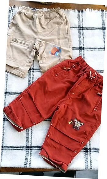 Lot de 2 Pantalon garçon taille 6 mois