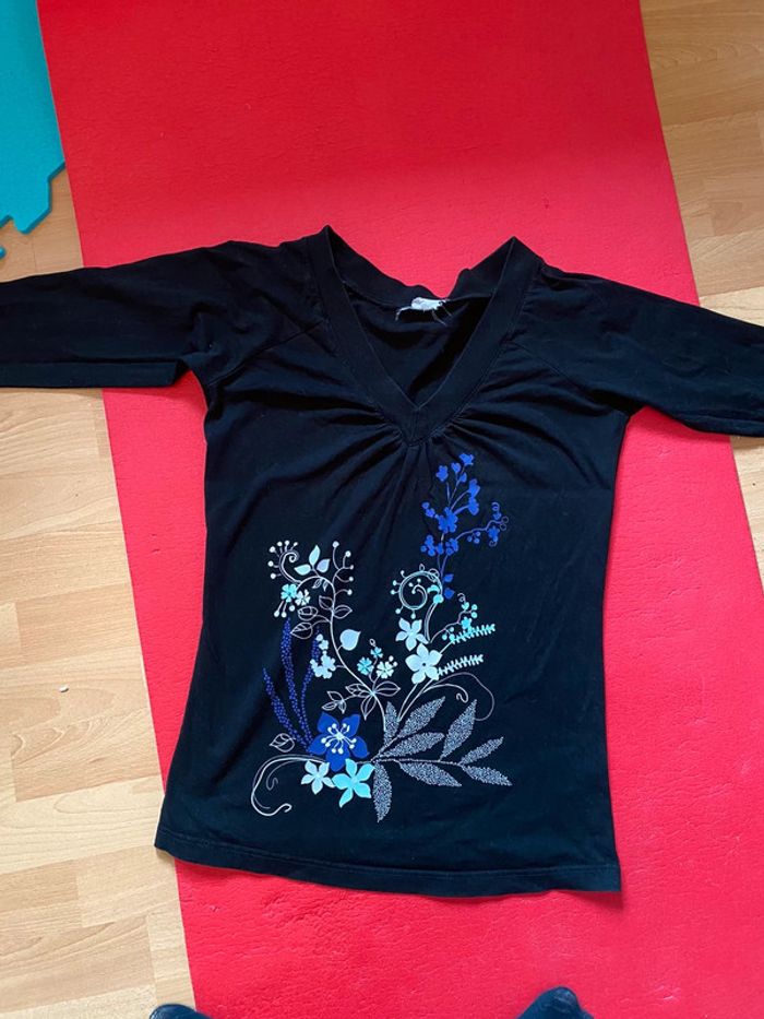 Pull fin / t-shirt manches longues - photo numéro 2