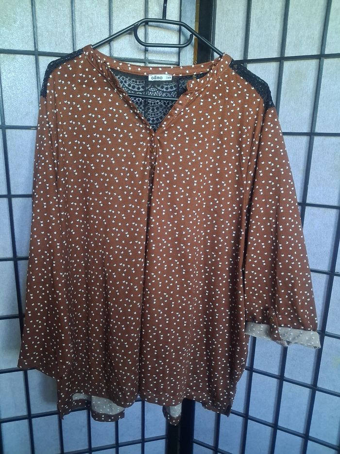 Blouse femme - Taille 54/56 - Gémo - photo numéro 1