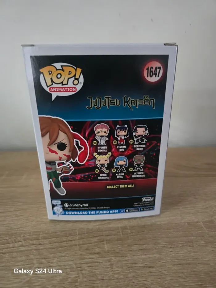 Funko Pop Jujutsu kaisen - Nobara Kugisaki - N°1647 - photo numéro 3