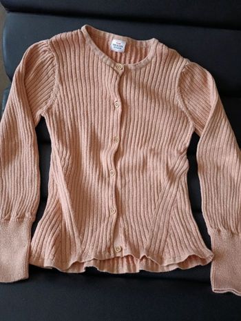 Gilet rose tape à l'oeil 
