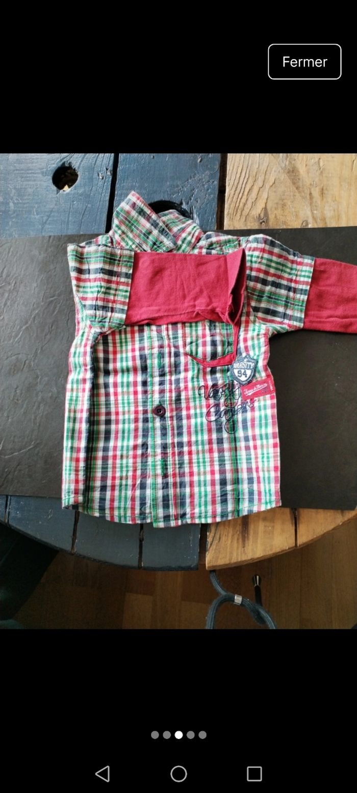 Ensemble gilet chemise polo pantalon - photo numéro 3