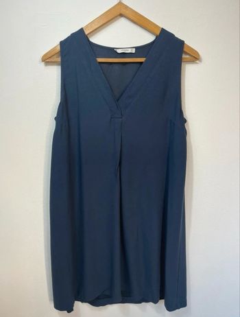 Robe fluide marine mango taille M 38