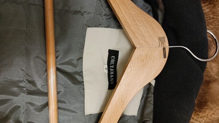 Grosse veste doudoune matelassée homme imperméable duvet plume blanc cassé beige chaude épaisse - photo numéro 8