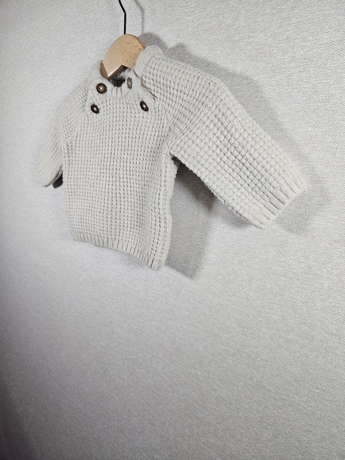 Pull en maille kiabi 3 mois - photo numéro 3
