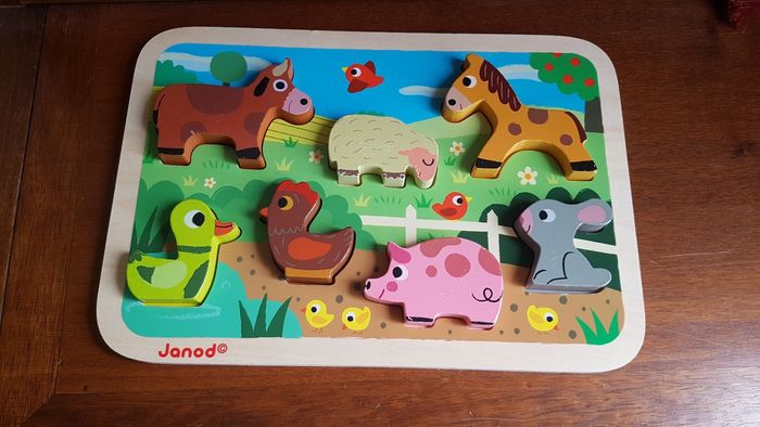 Puzzle bois Janod