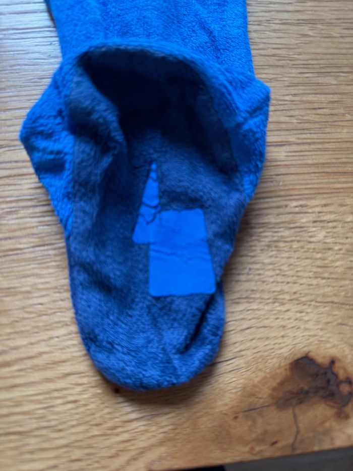 Pyjama Grenouillère Bleu In Extenso Bébé 80 cm – Légèrement Abîmé Sous les Pieds – Réduction sur Lot - photo numéro 4