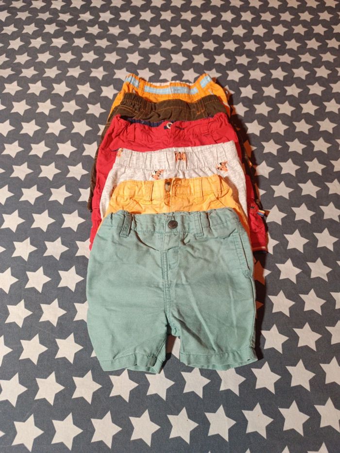 Lot de 9 shorts T9 mois en bon état - photo numéro 7