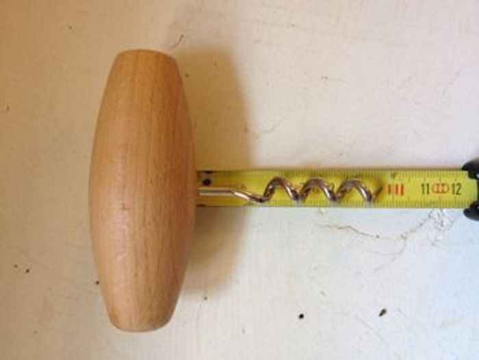 Tire bouchon manche en bois - photo numéro 5