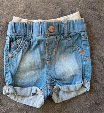 Short en jean bébé