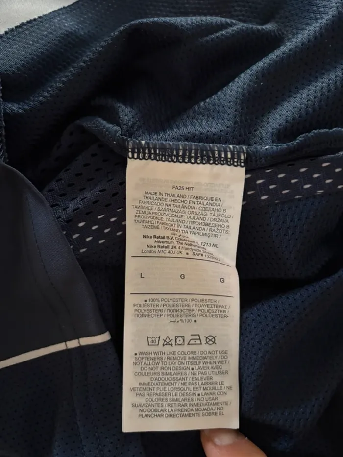 Maillot PSG 2004 Total 90 Reissue Replica Nike - Taille L - photo numéro 7