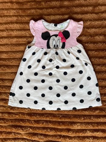 Robe bébé velours côtelé Minnie