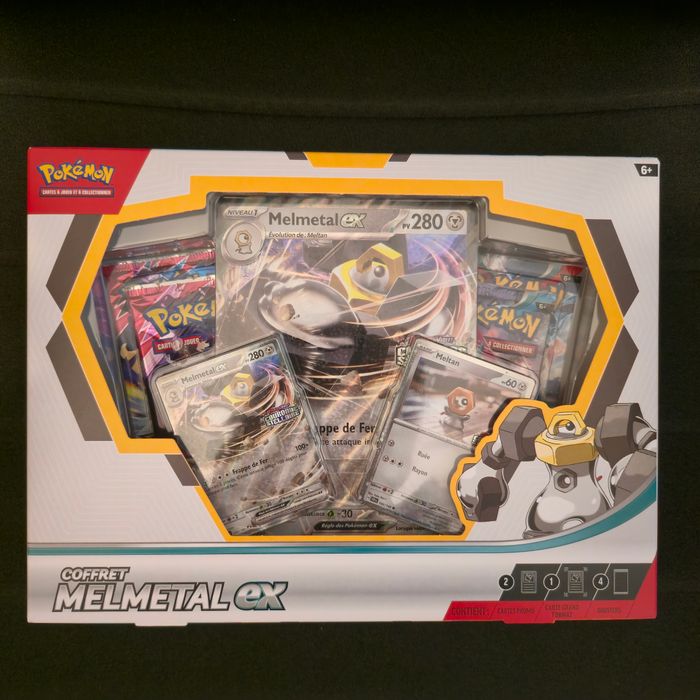 Pokémon Coffret Melmetal ex (2EV10/ 1EV4 /1EV3) Exclusivité Carrefour - photo numéro 1
