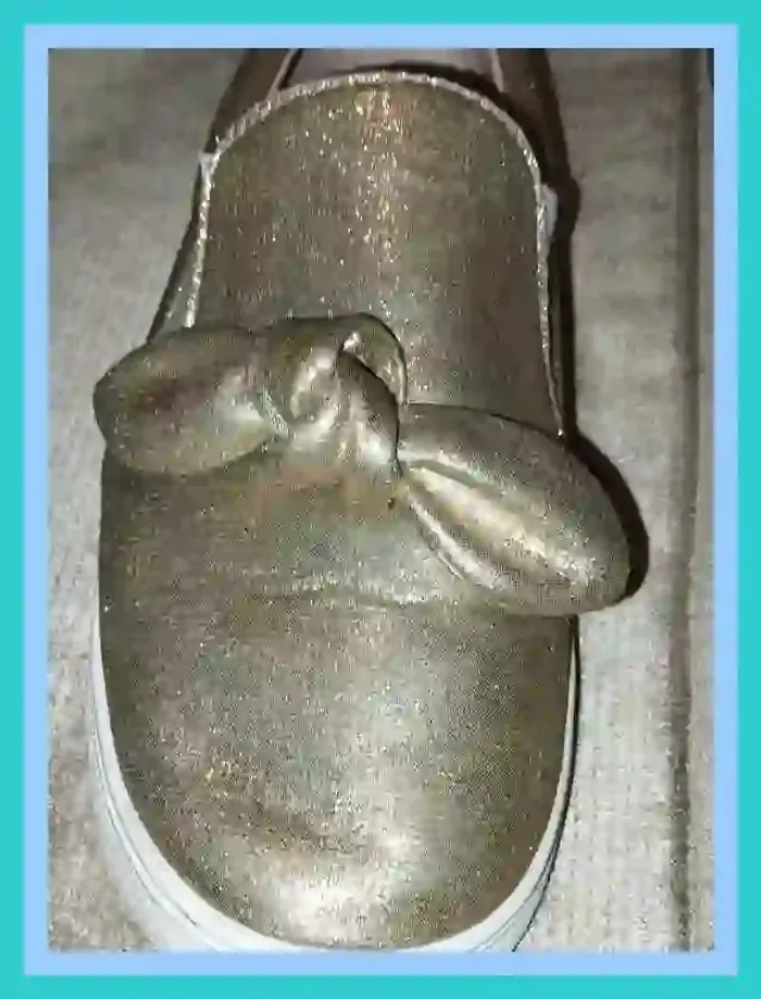 Ballerine dorée pailletée fille pointure 35  7563442709 - photo numéro 3