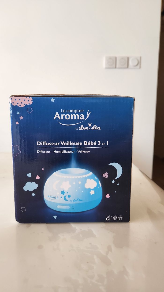 Diffuseur veilleuse bébé 3 en 1 Le comptoir Aroma - photo numéro 3