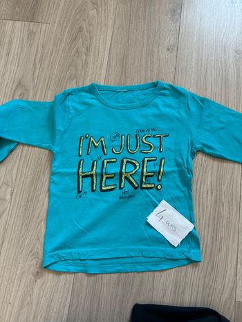 T-shirt 4 ans