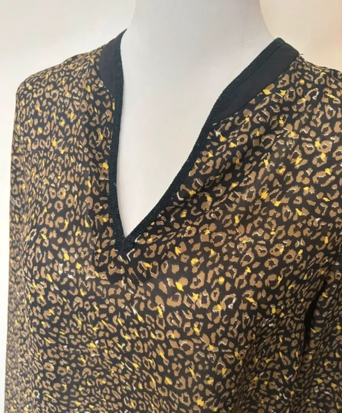 One step, Blouse haut top imprimé femme, taille 36 - photo numéro 3