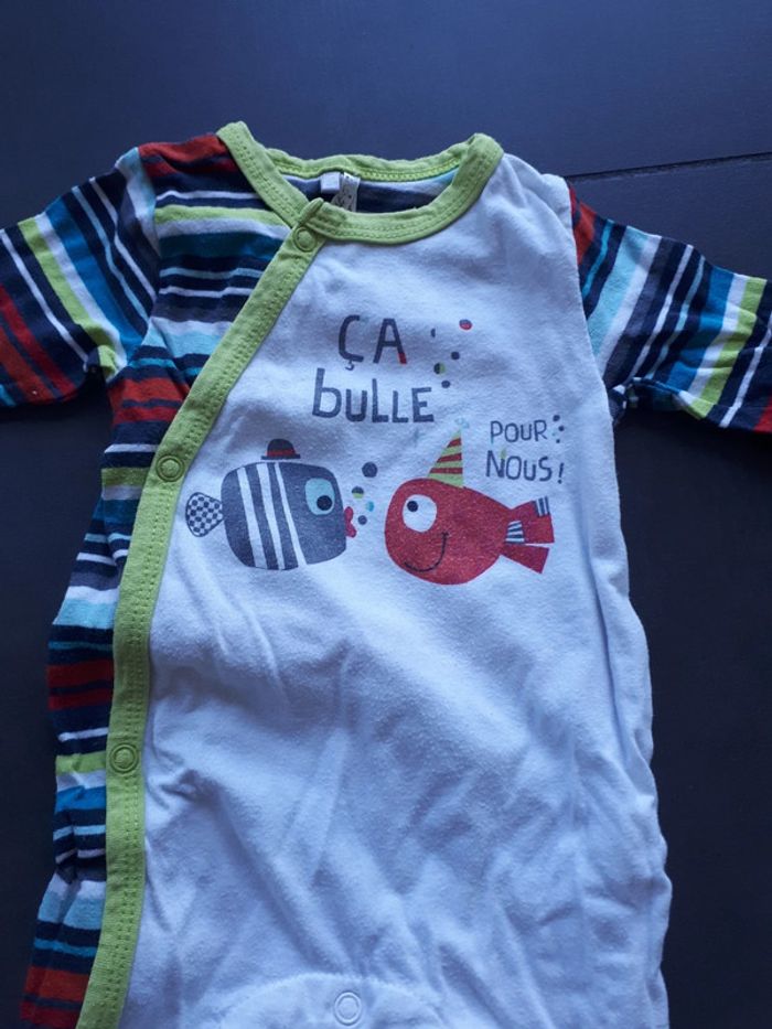 Grenouillère fine Orchestra 3 mois - photo numéro 2