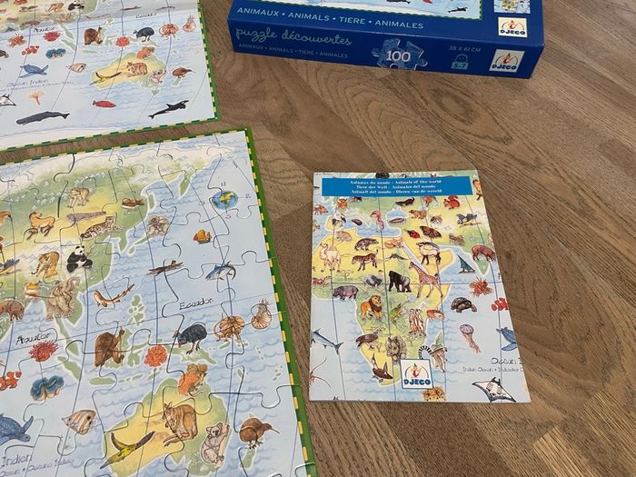 Puzzle découverte continent complet - photo numéro 3