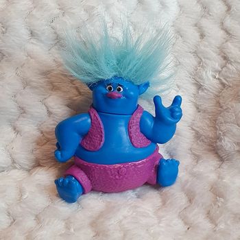 Figurine rare à collectionner Biggie des Trolls par Dreamworks