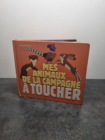 Livre à toucher '' animaux de la ferme ''