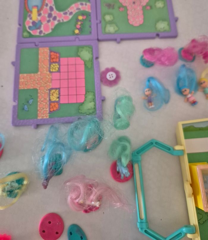 Mini pouces cutie club galoob 1989 école chevaux villages - photo numéro 8