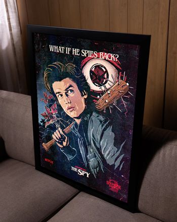 Poster Stranger Things - The Spy - Saison 2