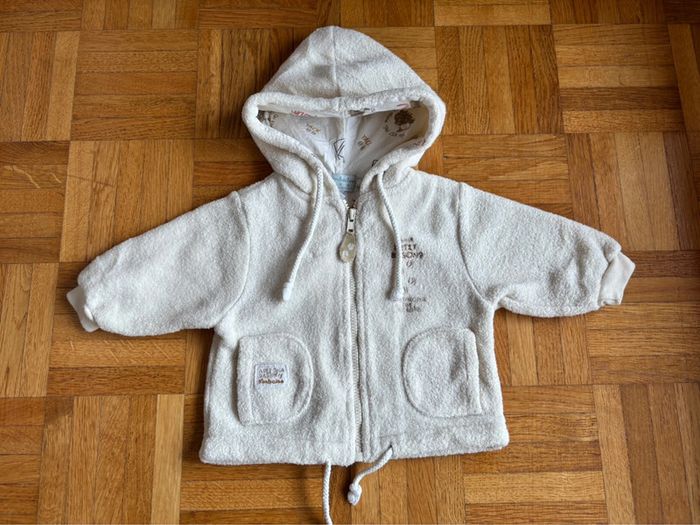 Gilet zippé Kimbaloo 1 mois parfait état - photo numéro 2