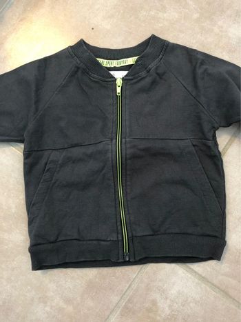 Gilet zippé garçon 18 mois
